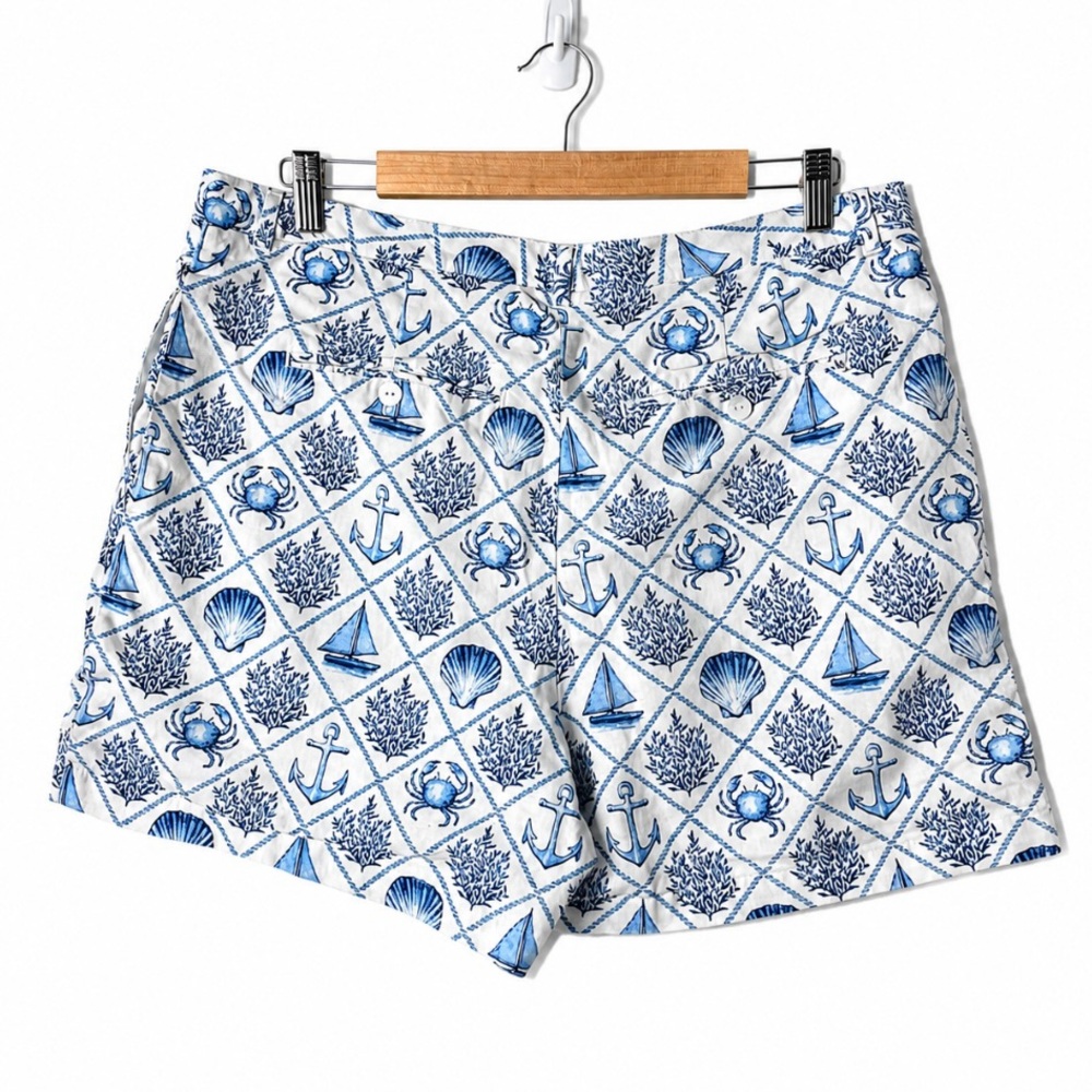 Kiel James Patrick Sea Garden Women’s Shorts Sz 10 - Picture 2 of 4